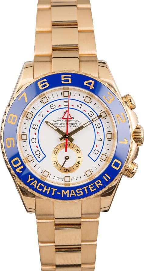 Rolex gold yacht master price